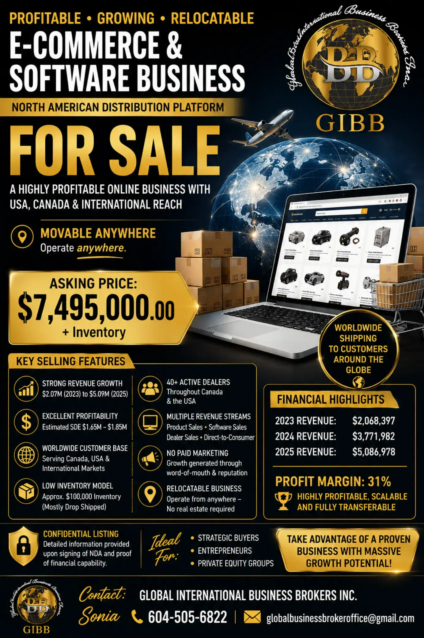 Exceptional E-Commerce Business Opportunity – Built for the Next Stage of Growth