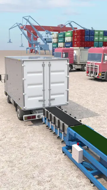 All-Truck Compatible Conveyor Makes Loading Work Effortless #MultiHeightLoader #