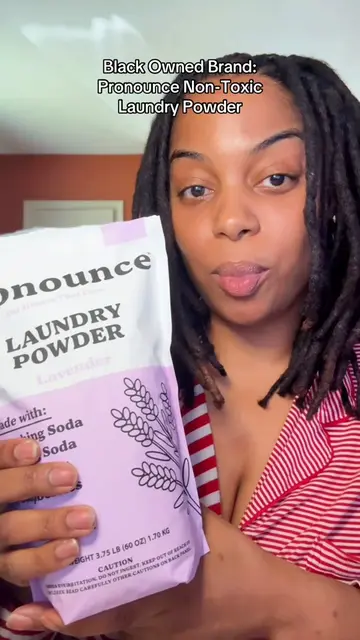 Black Owned Brand: Pronounce Laundry Powder smells AMAZING, gets my clothes clea