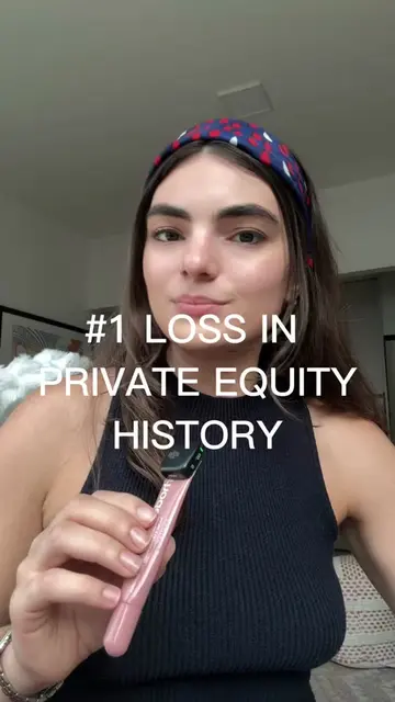 Peptide lip tint and historic private equity losses 💸 📉 #privateequity #financ