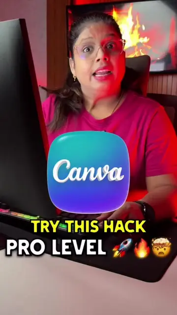 The ultimate Canva hack that makes design feel like cheating! 🤫🎨✨ . You don’t 