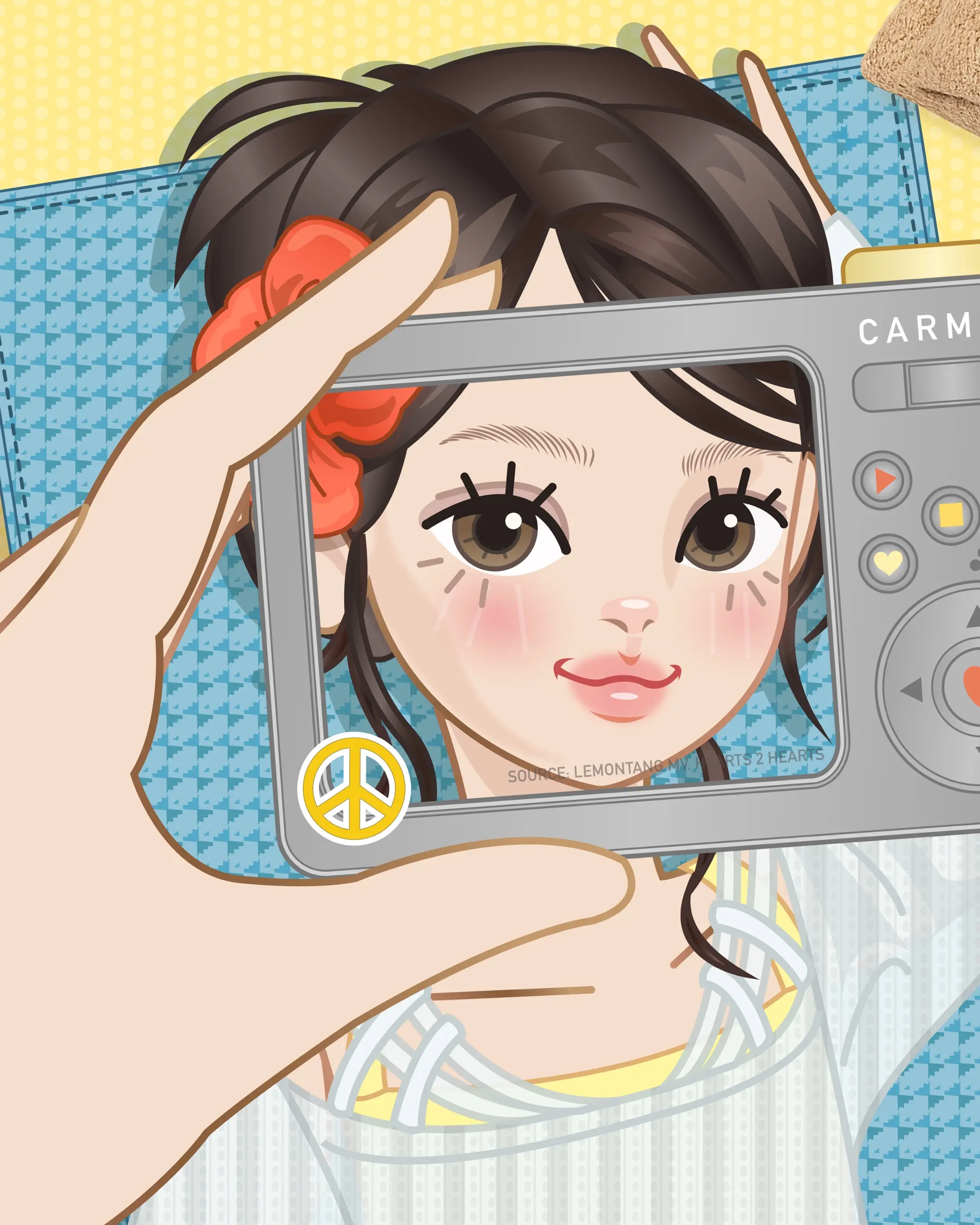 Upcoming video is Lemon Tang by Hearts 2 Hearts, Carmen’s closet! So here is the
