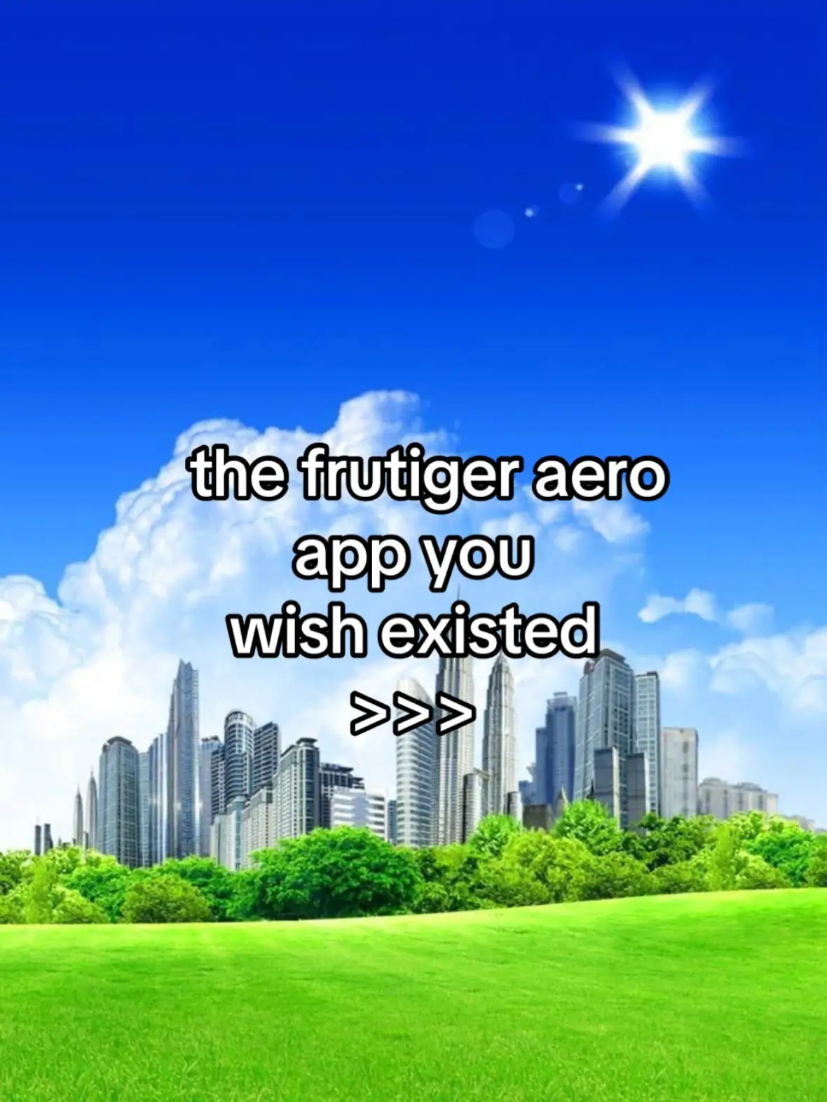 the frutiger aero app you wish existed #frutigeraero #frutigeraeroaesthetic #fru