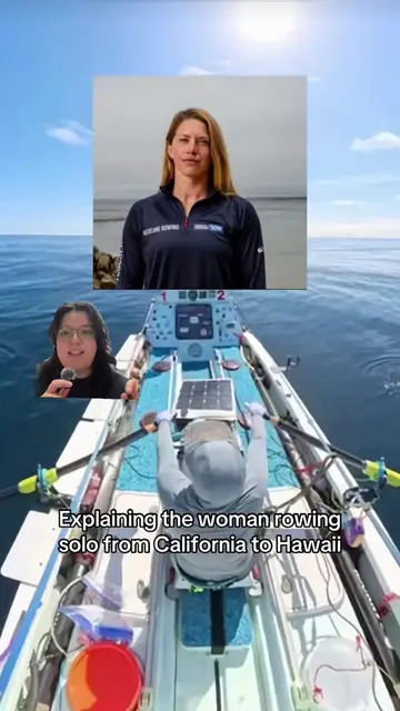 Kelsey Pfendler is rowing solo from California to Hawaii to raise funds for the 