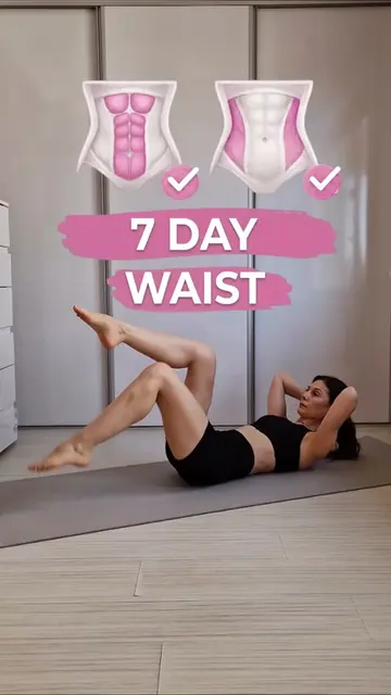 Do This for 7 Days 🔥 6 exercises × 3 sets for a serious ab burn! Save this and 