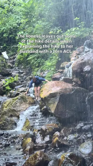 My wife told me this hike would be "easy"... 😭  😂 Tag your partner who's alway