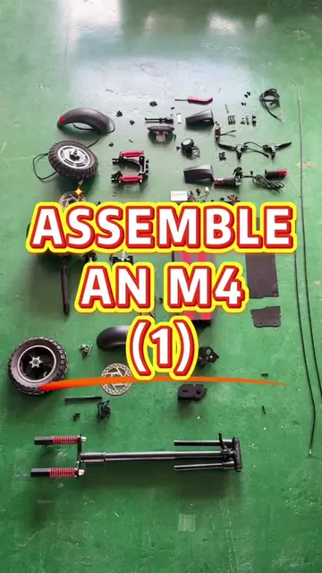 Took an M4 scooter apart... will it still run?#M4 #escooter #assemble #parts #b2