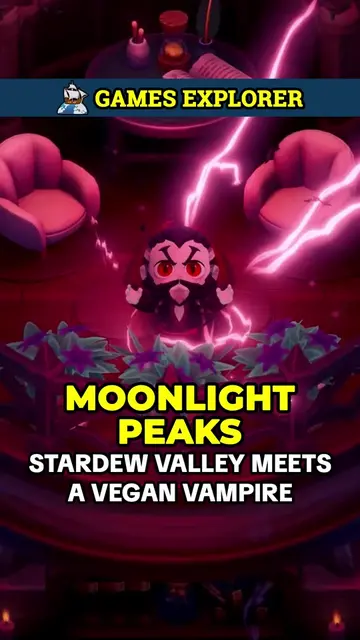 🎮 Moonlight Peaks 🗓️ Jul 7 #moonlightpeaks cozy games, stardew valley, steam g