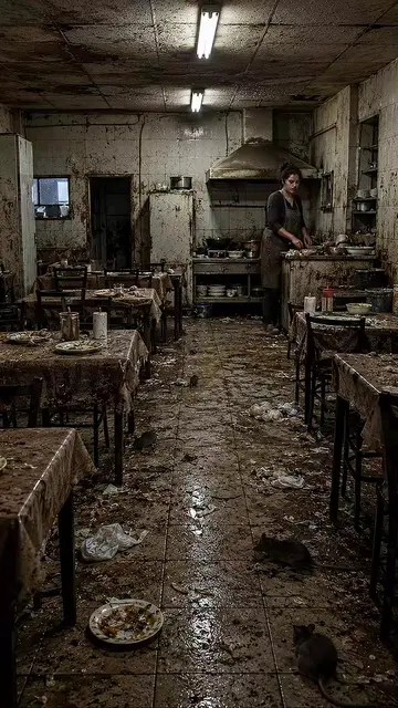 You won’t believe this restaurant before & after 😳 Watch until the end..👀 #bef