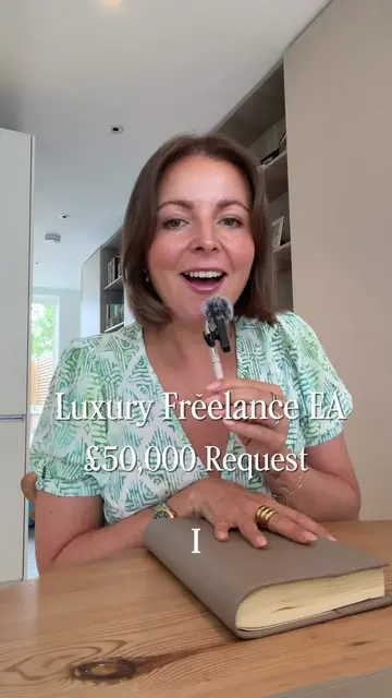 ✨£50,000 Request✨ Working as a luxury freelance EA these are my favourite kinds 