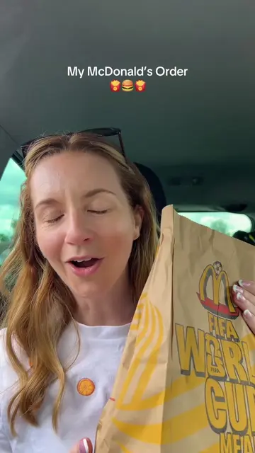 Why did I get a weird one?! 😅😅😅 If you’ve not seen it, you type “my McDonald’