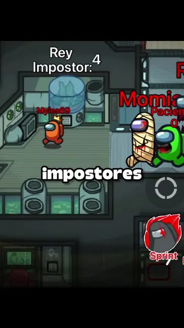 Nombre del juego: Impostores Malditos #AmongUs #builda 