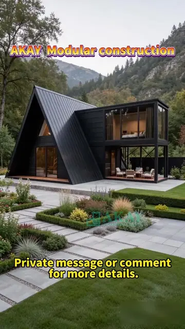 AKAY prefab steel modular homes are built to withstand all climate zones. Equipp