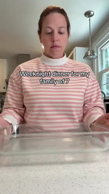 After being at the beach for a week, it was nice to have a home-cooked meal!  Th