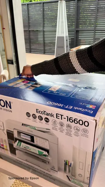 POV: How to setup Epson EcoTank printer. 🖨️ Model featured: ET-16600. Shop now: