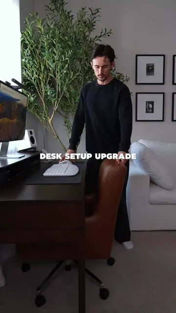 Desk setup upgrade ft. @Logitech Signature Comfort Plus mouse #ad #logitech #log
