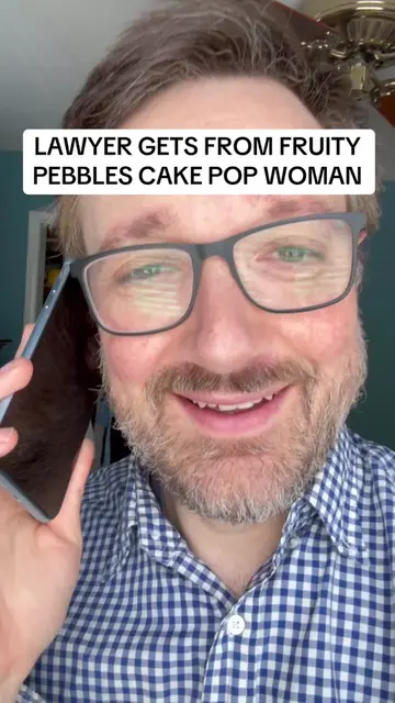 The fruity pebble cake pop drama is so funny because the only trademark/copyrigh