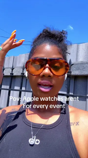 Yall know better 🥰 #fyp #applewatch 