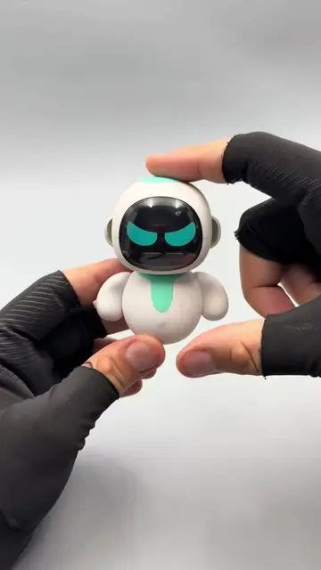 Eiliko “the new member in my robots family” #asmr #unboxing #robot #mini #ai 