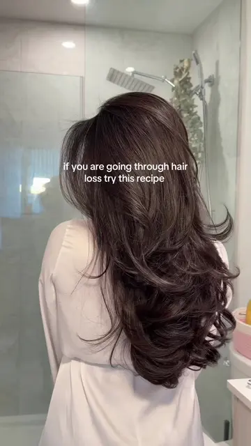 Hair food recipe 🩷⬇️ 1 cup black sesame seeds (roasted on medium high heat) 1/2
