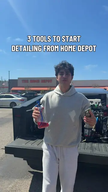 3 DETAILING TOOLS FROM HOME DEPOT 🙌 #detailing #cardetailing #detailersoftiktok