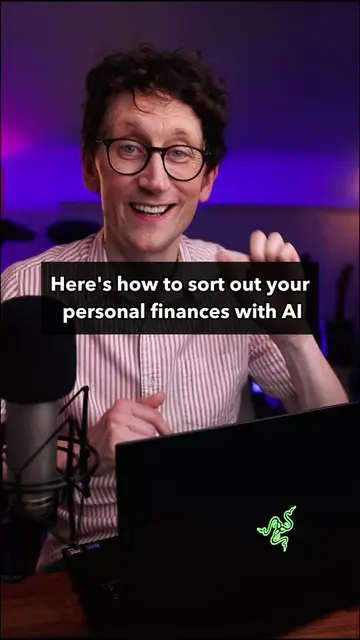 Running offline AI on my laptop to go through my personal finances privately, no