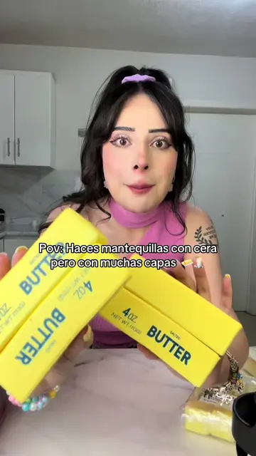 Espero que no queden muy duras 🥹🤭💖 #butter #experiment #butterwaxasmr #asmr #