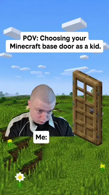 Every Minecraft Player Had This Moment 😂 #Minecraft #gaming #nostalgia #fypシ  #