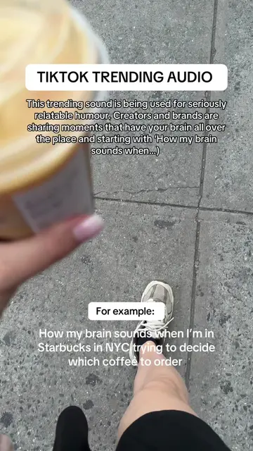 Trending audio for those relatable busy brain moments 🤪 Follow my page for dail