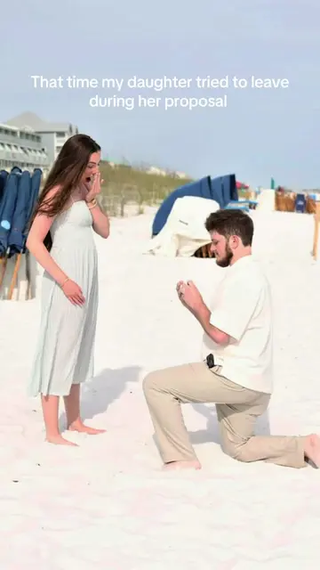 She had me panicking and I’m sure her fiancé was freaked out too. But our little