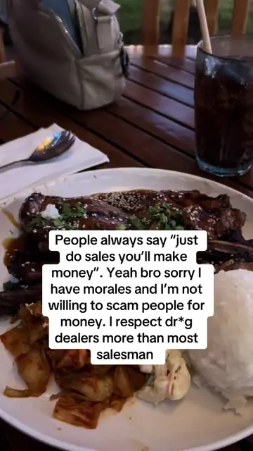 90% of salesman are borderline scammers seen it too many times to count #finance