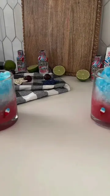 The taste of summer just got even better! ☀️🍒🍋‍🟩💙 I turned the new Firework 