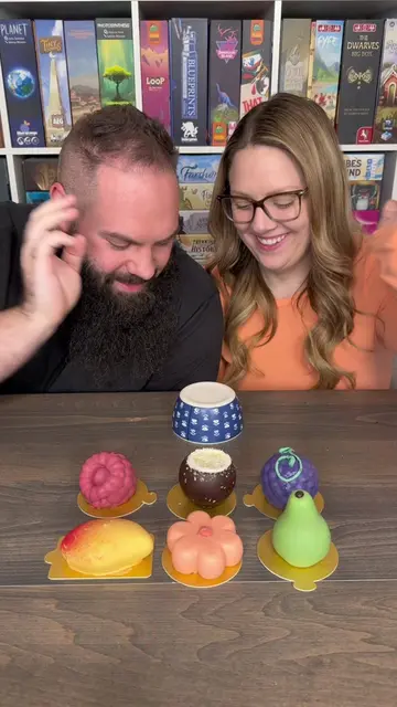 This Viral Dessert Game Is Crazy 🤯 #boardgames #GameNight #couple #fun 