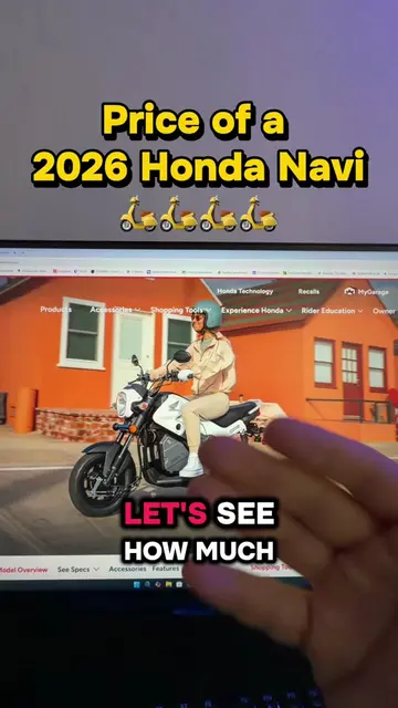 How Much Do You Need To Make To Afford A 2026 Honda Navi? #hondanavi #navi #fina