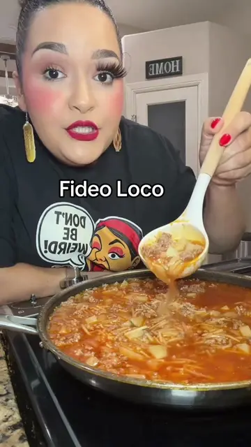 Fideo Loco recipe! If you're looking for an easy Mexican dinner recipe, this hom