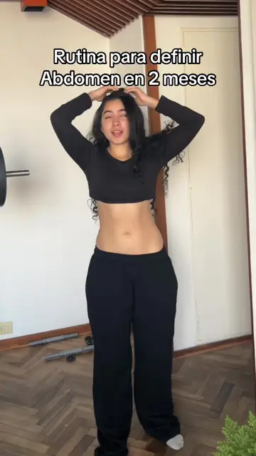 Rutina para DEFINIR ABDOMEN🔥 desde CASA✅ los resultados son notorios en SEMANAS