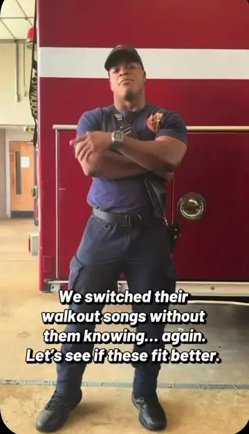 Part 2: We asked these firefighters what their walkout song was and we upgraded 