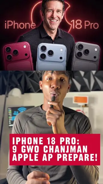 iPhone 18 Pro: 9 Gwo Chanjman Apple Ap Prepare! #iPhone18Pro #Apple #iPhone #iOS