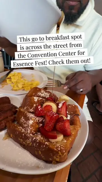 This go to Nola breakfast is clutch when you’re attending @ESSENCE Festival of C