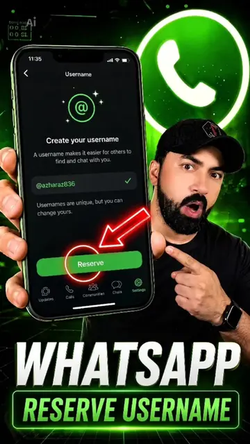 Don't Miss This New WhatsApp Feature! Reserve Your Username Now ✅ WhatsApp has o