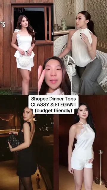 Dinner Outfits Shopee Finds!!! 🍊#shopeehaul #shopeefinds 