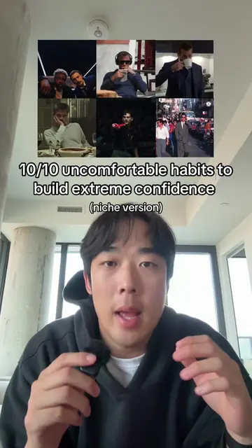 (Part 2) 10/10 uncomfortable habits that will build extreme confidence but they 