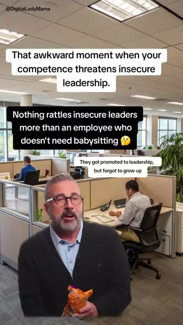 Competence doesn't intimidate great leaders.  It only exposes insecure ones. 👀 