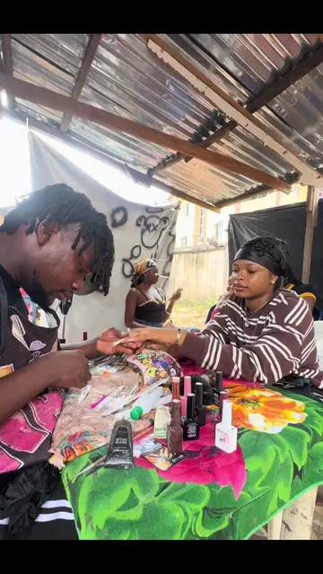 Active on duty #foryou #viralnailvideo #trendingnails #nailsinspo #owerri 