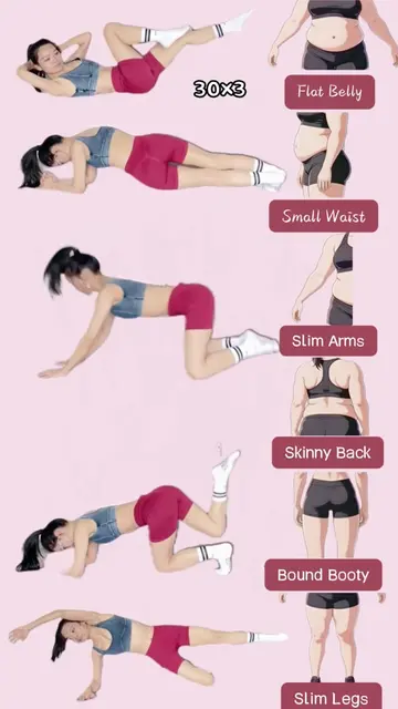 Get fit with these easy moves!#women #noequipmentworkout #fitness #homeworkout #