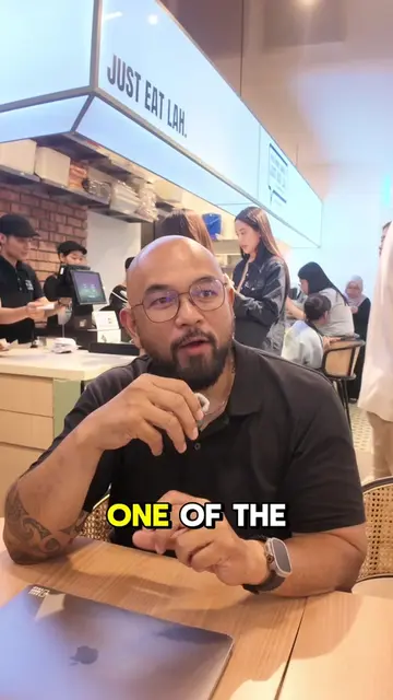 I used to ask my wife to help out as a waitress at Nasi Lemak Shop in the early 
