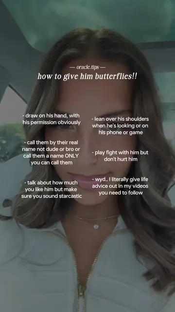 how to give him butterflies #oracletipss #tips #fyp #viral #blowup 