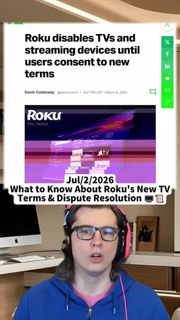 Roku users face a new challenge: agreeing to updated terms just to unlock your T