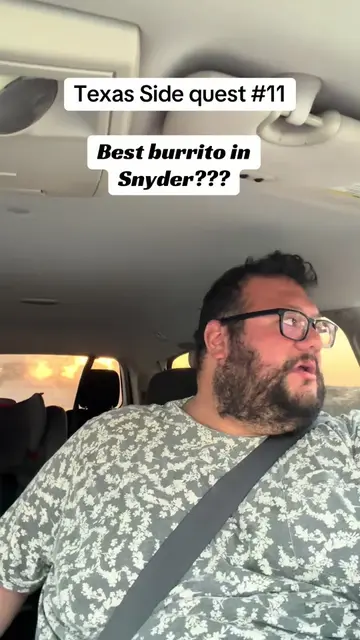 🎮 Texas Side Quest #11 📍Snyder, Texas If you want the original Dee’s Burrito e
