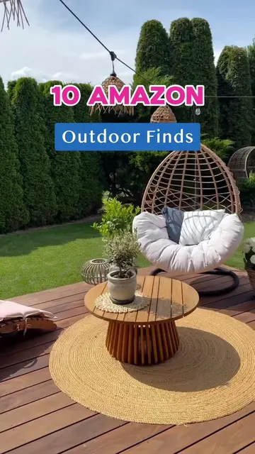 These 10 Amazon Outdoor Finds that instantly upgrade your backyard and outdoor l